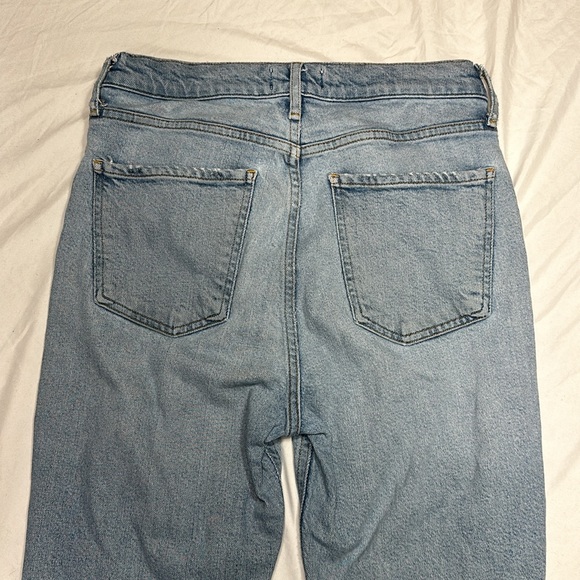 Agolde women’s jeans size 27 Nico high rise button fly light wash GUC - Picture 4 of 12